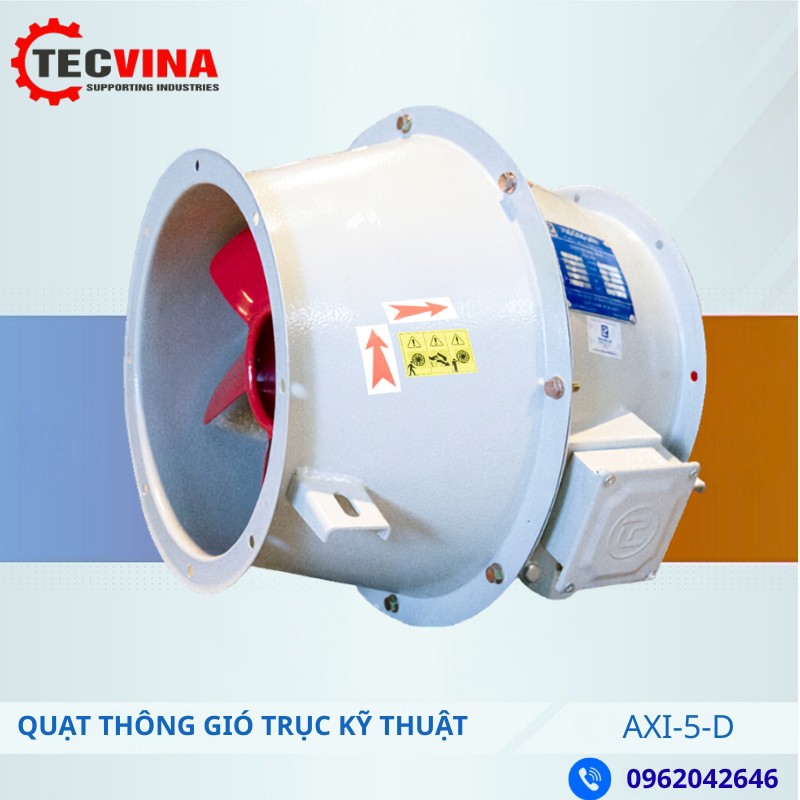 Quạt thông gió trục kỹ thuật AXI-5-D